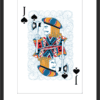 Jack of Spades Playing Card Poster UK