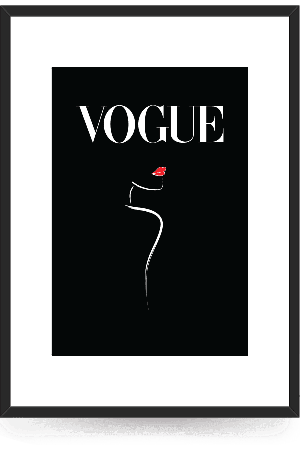 Vogue Stylish Poster